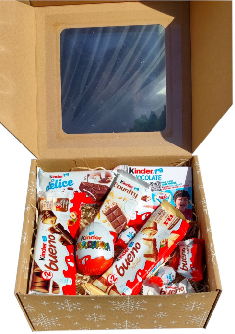 Box Kinder Słodycze/Mikołaj/Święta/Okazje Box Kinder Słodycze/Mikołaj/Święta/Okazje