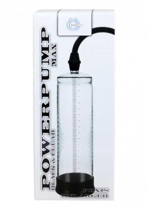 Pompka-Powerpump MAX - Black&Clear Pompka-Powerpump MAX - Black&Clear