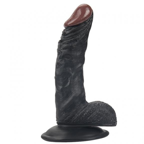 Rocket john 7,3 inch black realistic dildo 7,3 inch / 18,5 cm Rocket john 7,3 inch black realistic dildo 7,3 inch / 18,5 cm