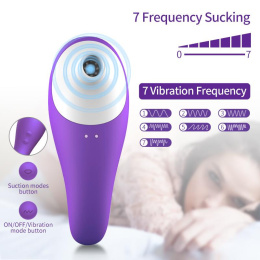 Stymulator-ROBERT USB Sucking Sex Vibrator