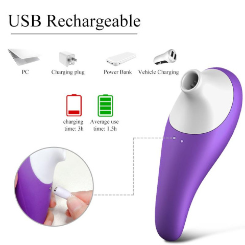Stymulator-ROBERT USB Sucking Sex Vibrator Stymulator-ROBERT USB Sucking Sex Vibrator